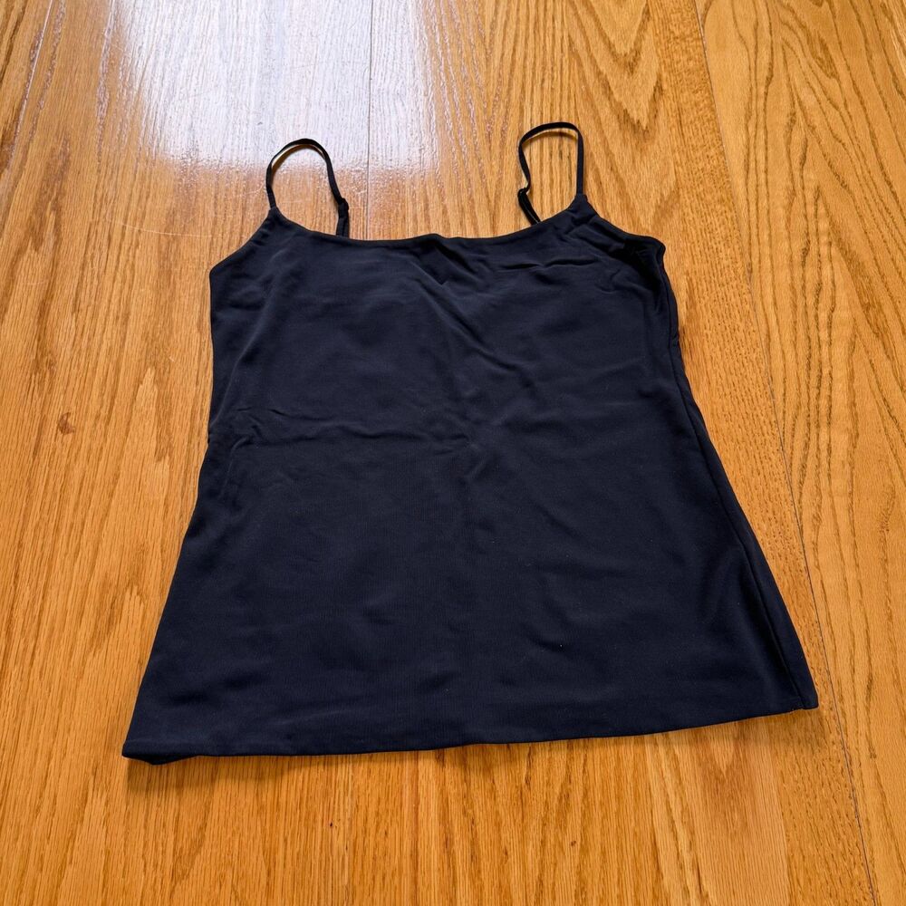 Aritzia Contour Tank Top Black Hip Length